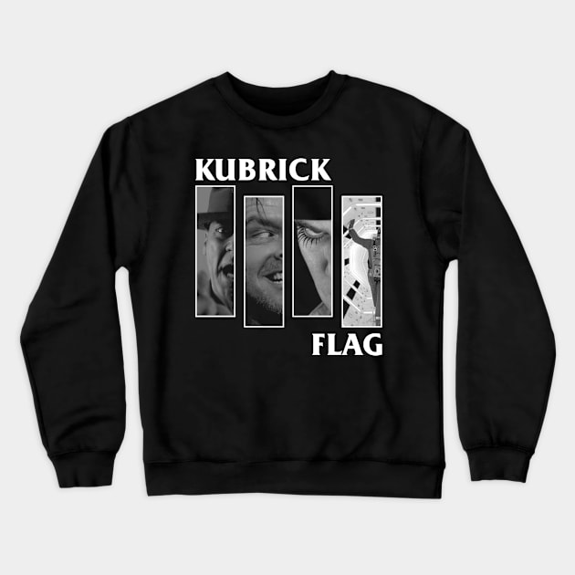 Kubrick Flag Crewneck Sweatshirt by Camelo